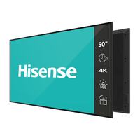 HISENSE 50DM66D 50 UHD DIGITAL SIGNAGE 500NIT 24 X 7 ANDROID 11 PANEL