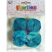 Crepe Streamers P4 Jade Teal Packs 6 Each 4