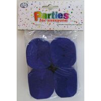 Crepe Streamers P4 French Blue 6 Packs Each 4