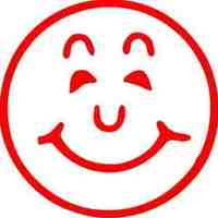 Stamp XStamper Self Inking Xpressions 11303 Red Ink Smiley Face 