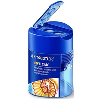 Sharpener Staedtler 512128 Double Hole Metal With Tub Box 10