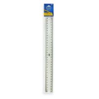 Ruler Plastic Clear 30cm 300mm and 12inches Dats 51784