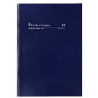 Diary Planner Collins Colplan A4 51 1 Month to an Opening Blue Y2023