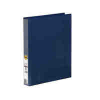 Binder Clearview Insertable A4 2 Ring D 25mm Marbig 5402001B Blue