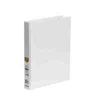 Binder Clearview Insertable A4 2 Ring D 25mm Marbig 5402008B White