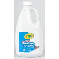 Poster Paint Crayola 2 Litre Washable White