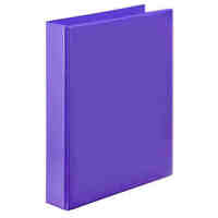 Binder Clearview Insertable A4 4 Ring D 50mm Marbig 5424019 Purple 