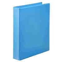 Binder Clearview Insertable A4 4 Ring D 50mm Marbig 5424031 Marine Blue 