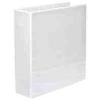 Binder Clearview Insertable A4 2 Ring D 65mm Marbig 5426508 White