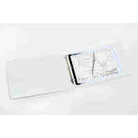 Binder Marbig Clearview Insertable A3 Landscape 32mm 3D White 5520008