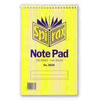 Spirax 563A Notebook Reporter Top Opening Pack 10