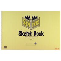 Spirax 574 Sketch Book Side Opening 20 Leaf 367 x 540mm Pack 10