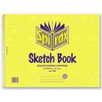 Spirax 579B Sketch Book Side Opening 48 Leaf 272 x 360mm Pack 10 