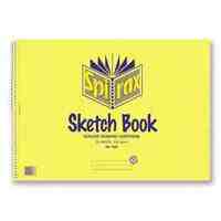 Spirax 533 Sketch Book Side Opening 20 Leaf A3 297 x 420mm Pack 10 