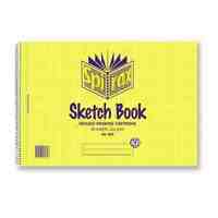 Spirax 534 Sketch Book Side Opening 20 Leaf A4 212 x 297mm Pack 10 