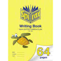 Writing Project Book Spirax 163 64 Page 24mm Dotted Thirds and Plain Pack 10 