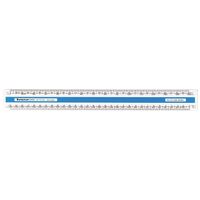 Scale Ruler 300mm Staedtler 561702 Oval 1.1  1.5  1.10  1.100  1.20  1.200  1.50 