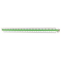 Scale Ruler 300mm Staedtler Triangular DIN 1.100 200 250 300 400 500 561984 