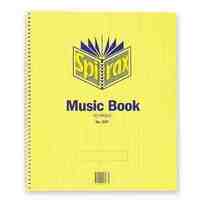 Spirax 567 Music Book Pack 30