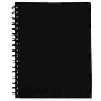 Spirax 511 Notebook 225 x 175mm Hardcover 100 Leaf Black Pack 5 