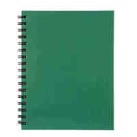 Spirax 511 Notebook 225 x 175mm Hardcover 100 Leaf Green Pack 5