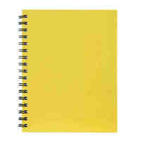 Spirax 511 Notebook 225 x 175mm Hardcover 100 Leaf Yellow Pack 5