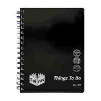 Spirax 701 Organiser Range 192pg Notebook Things To Do Pack 5 