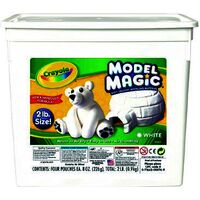 Modeling Material Crayola Model Magic White Bucket 4 Pouches 57 4400