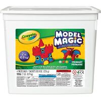 Modelling Material Crayola Model Magic Coloured Bucket 4 Pouches 57 4415