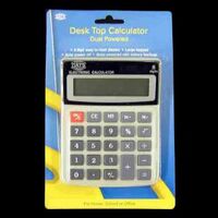 Calculator Desktop Dual Power Dats 59522