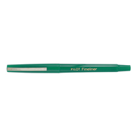 Pen Pilot Fineliner SWPP Green Box 12