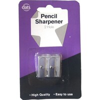 Pencil Sharpener Dats Metal 2 Hole 1877/60107 