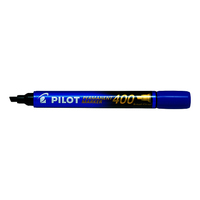 Marker Pilot Permanent SCA 400 Blue Broad Chisel Tip 1.5/4mm Box 12