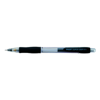 Mechanical Pencil Pilot Super Grip H185 Black 612308 Box 12
