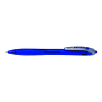 Pen Pilot Rexgrip Retractable Ballpoint Fine Blue Box 12