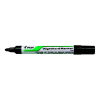 Whiteboard Marker Pilot Wyteboard Bullet Tip WBMATM Black Box 12