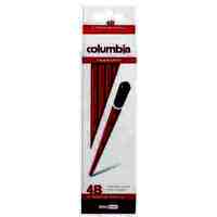 Pencil Columbia Copperplate 4B Box 20