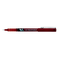 Pen Pilot Hi Tecpoint BXV5 Extra Fine Red Box 12