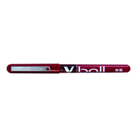 Pen Pilot V Ball BLVB5 0.5 Extra Fine Red Box 12