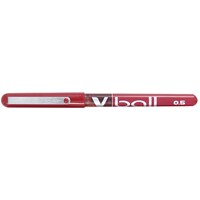 Pen Pilot V Ball BLVB7 0.7 Fine Red Box 12