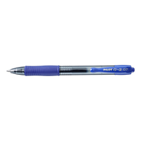 Pen Pilot G2 Retractable Roller Ball BLG27 Gel Ink 0.7 Fine Blue Box 12