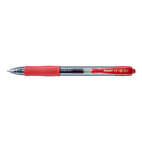 Pen Pilot G2 Retractable Roller Ball BLG27 Gel Ink 0.7 Fine Red Box 12