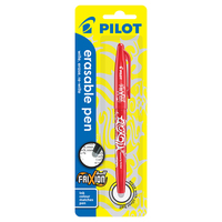 Pen Pilot Frixion Erasable BL FR7R Red Card 1