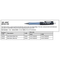 Pen Ballpoint Pilot Dr. Grip BPDG70R Medium 636930 Single Uncarded Clear/Black Barrel Black Ink 