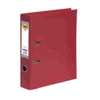 Binder Lever Arch Foolscap Marbig 6502603 Red 