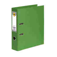 Binder Lever Arch Foolscap Marbig 6502604 Green 