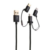 Verbatim Charge and Sync 3 in 1 Cable