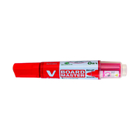 Whiteboard Marker Pilot Be Green V Board Master Bullet Tip Red Box 10