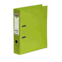 Binder A4 Lever Arch PE Linen Marbig 6601032 Lime