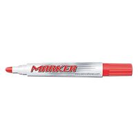 Permanent Marker Bullet Point Red 6821/U100 Deli Box 10